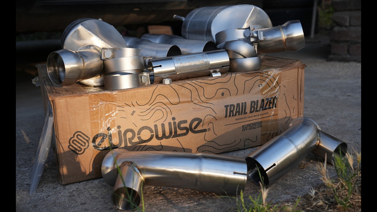957 Cayenne - Eurowise Trail Blazer Exhaust install