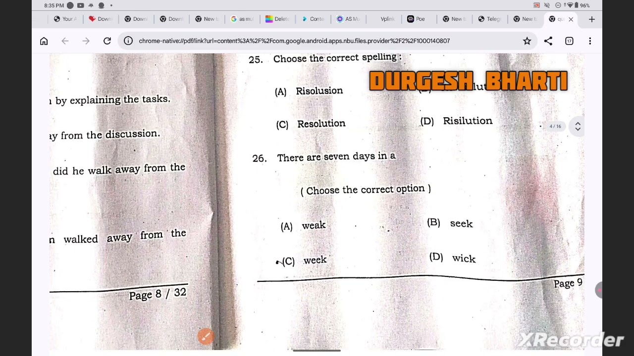 Arts question paper 2026  discussion! set D (Part A)