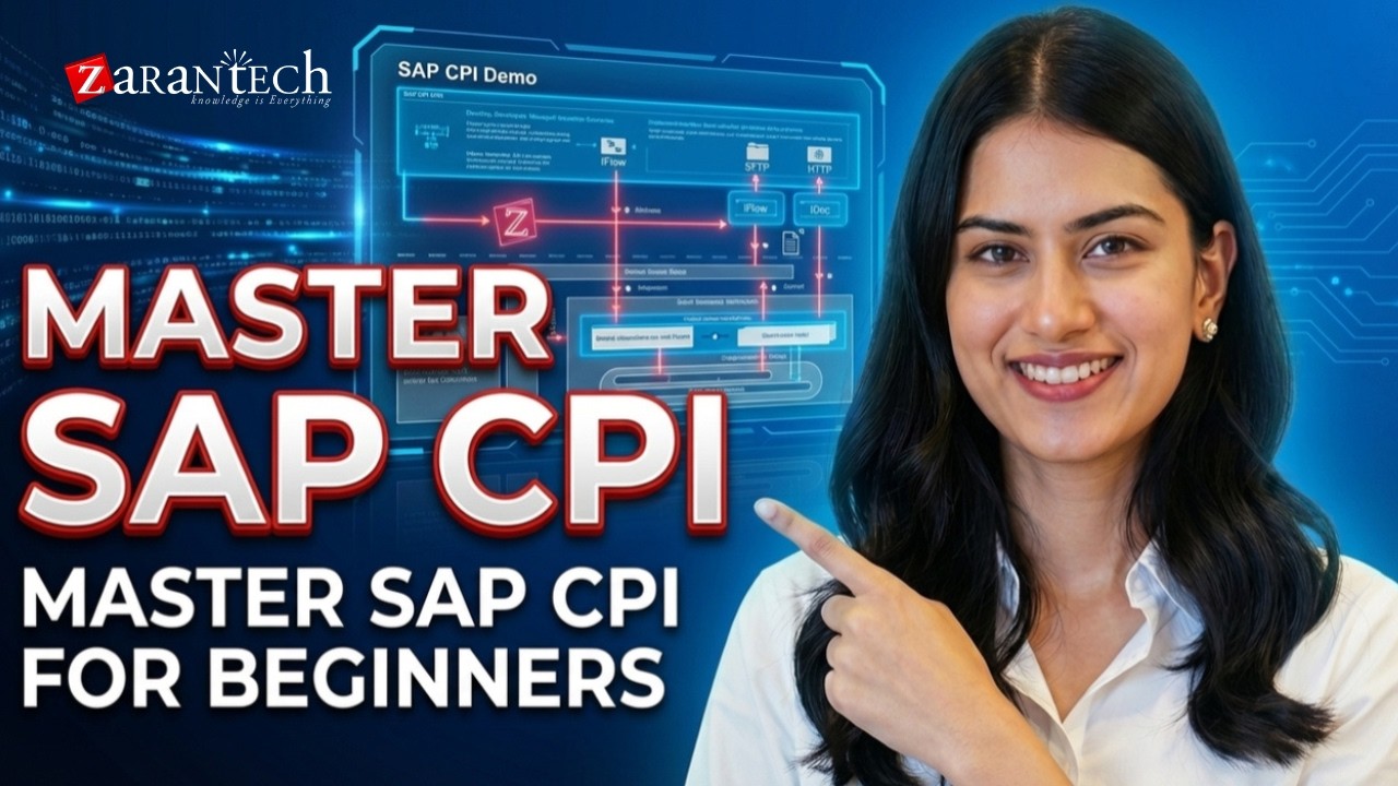 Introduction to SAP CPI (Cloud Platform Integration) | ZaranTech DotCom