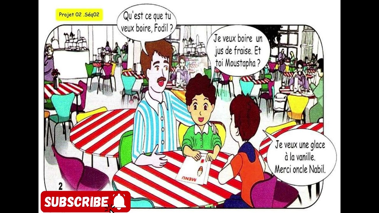 Oral Compréhension Projet 2 séquence 2