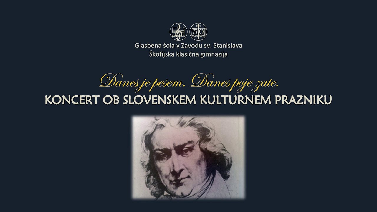 Koncert ob slovenskem kulturnem prazniku, februar 2021