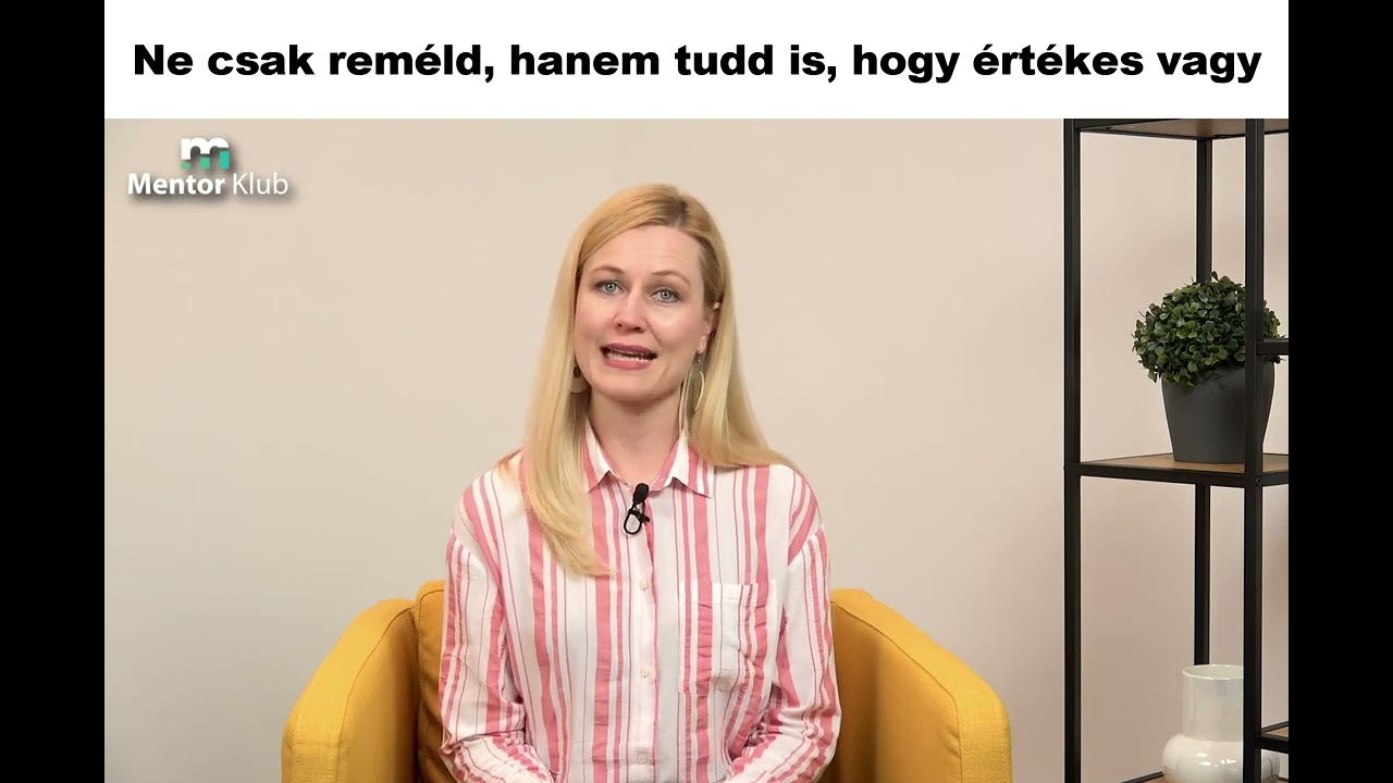 Miskei Anikó - Ne csak reméld, tudd is, hogy értékes vagy