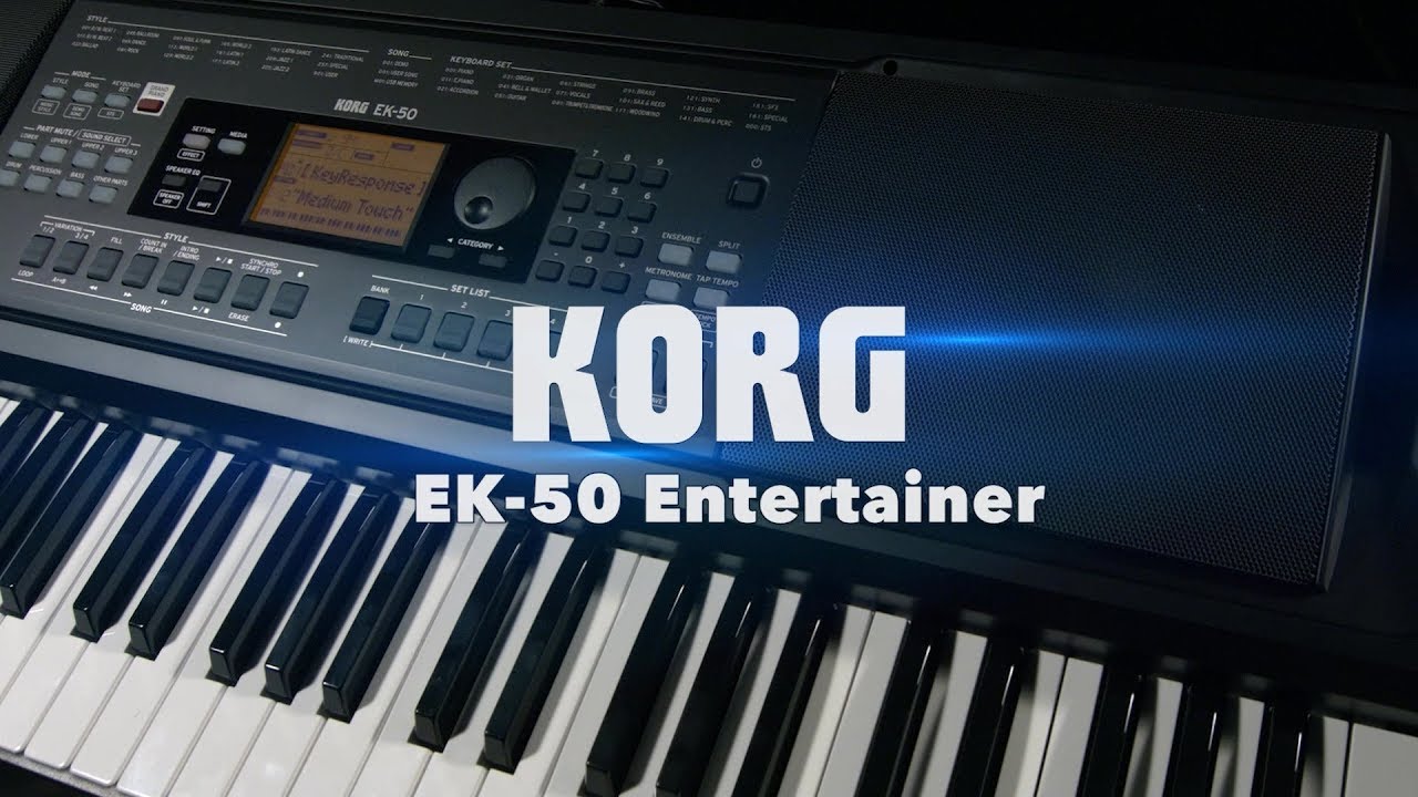 Клавиатура Korg EK-50 Entertainer | Обзор Gear4music