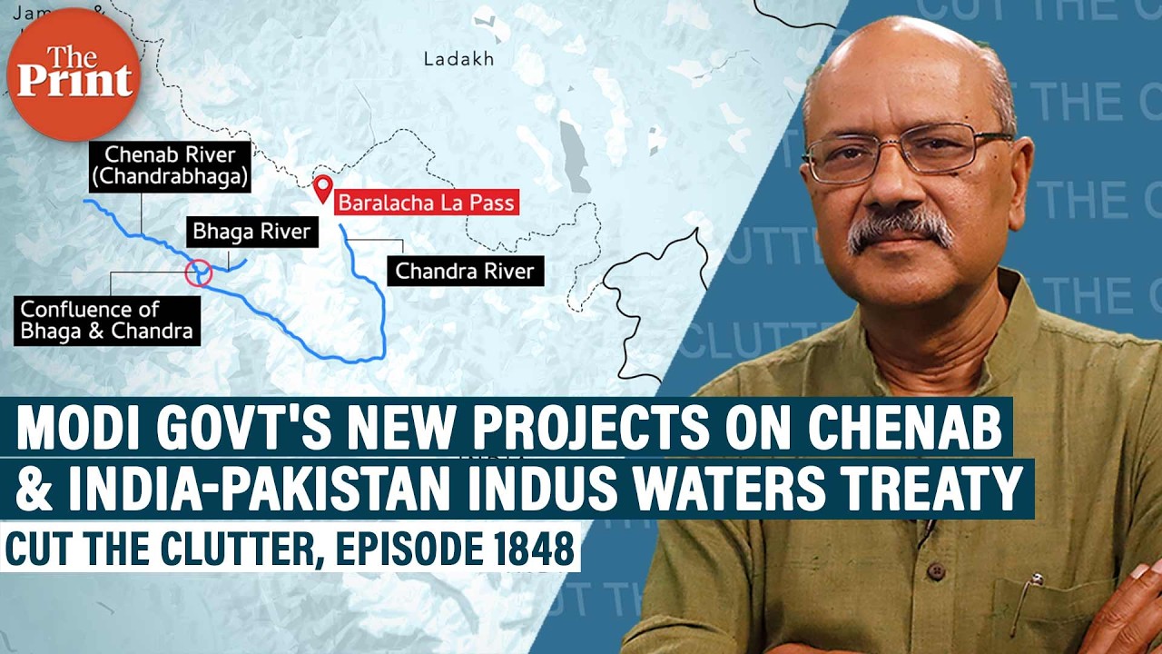 India's 2 new projects on Chenab river that have rattled Pakistan & put focus on Indus Waters Treaty