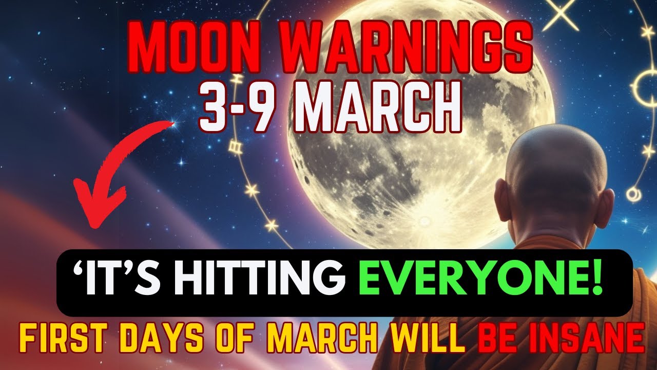 Moon Warnings: March 3-9 | Energy Shifts & Cosmic Events You Need to Know!