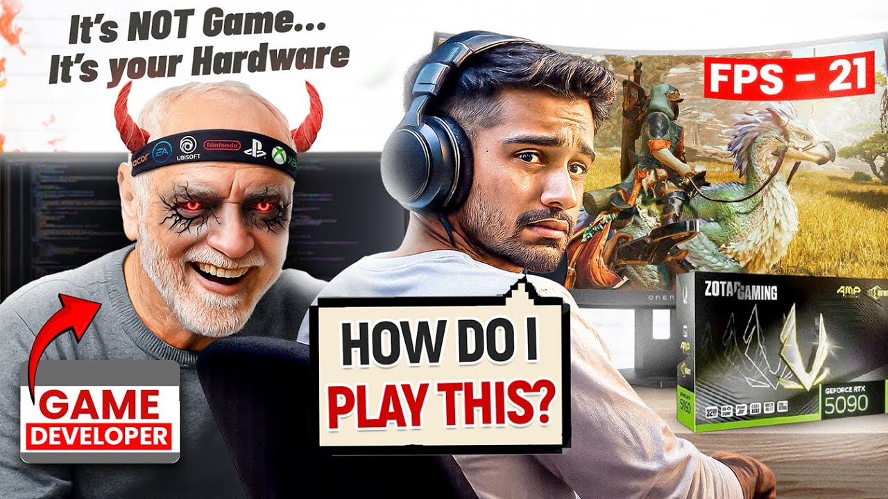 Gamers should not optimize hardware for games. Developers should optimize games for gamers