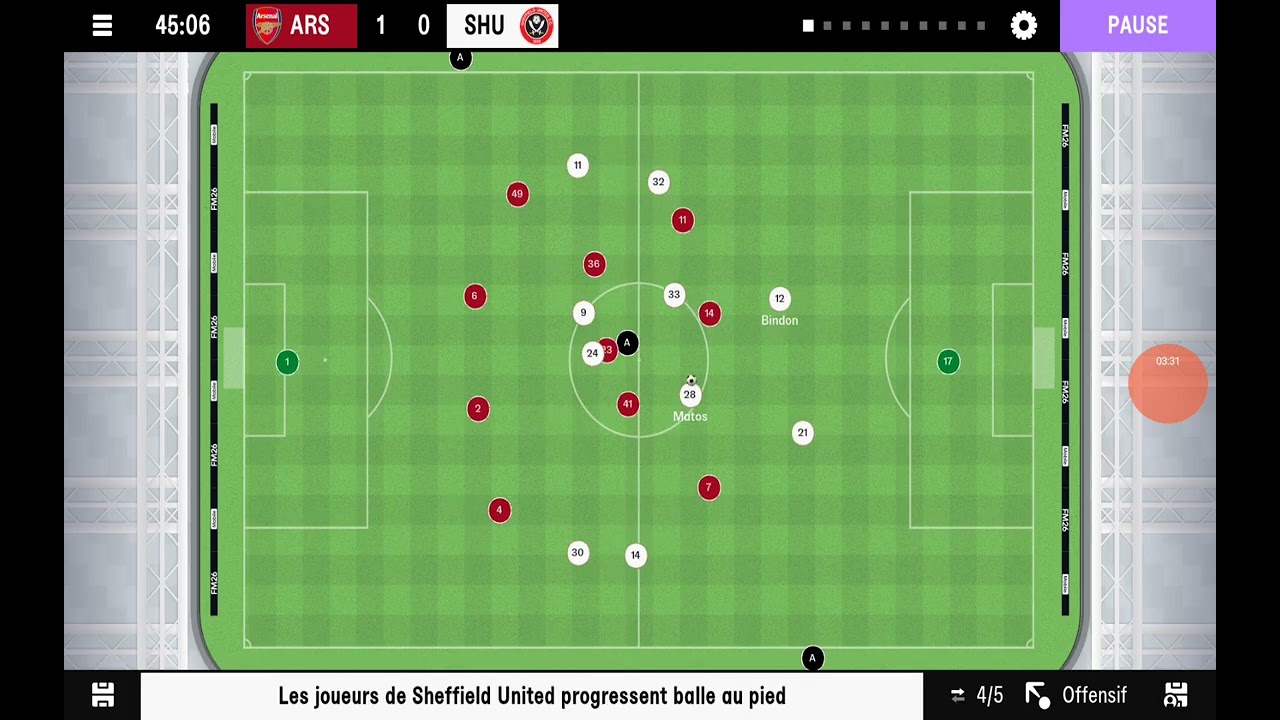 Épisode 2 carrière avec arsenal # carrière FM