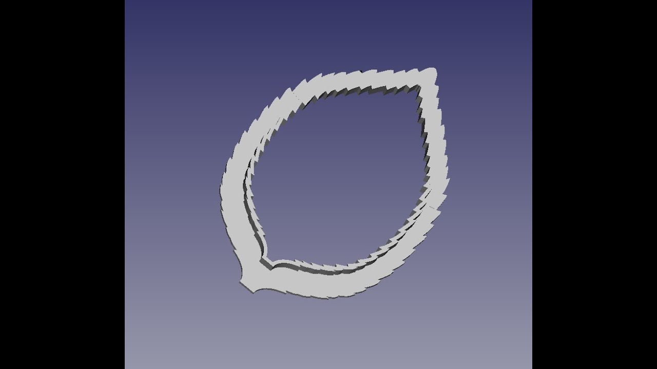 FreeCad Масштабирование формочки