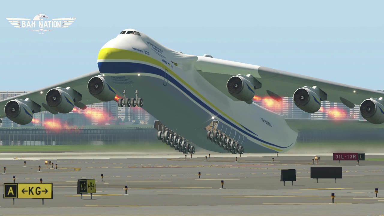 World's Largest Cargo Plane CRASHES After Takeoff in X-Plane 11! | AN-225