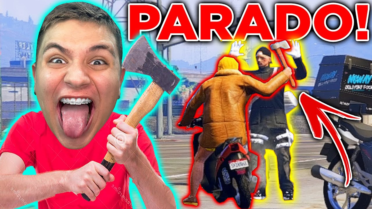 DANDO CHUT3 EM GERAL no GTA RP 😂 (Paulinho o LOKO)