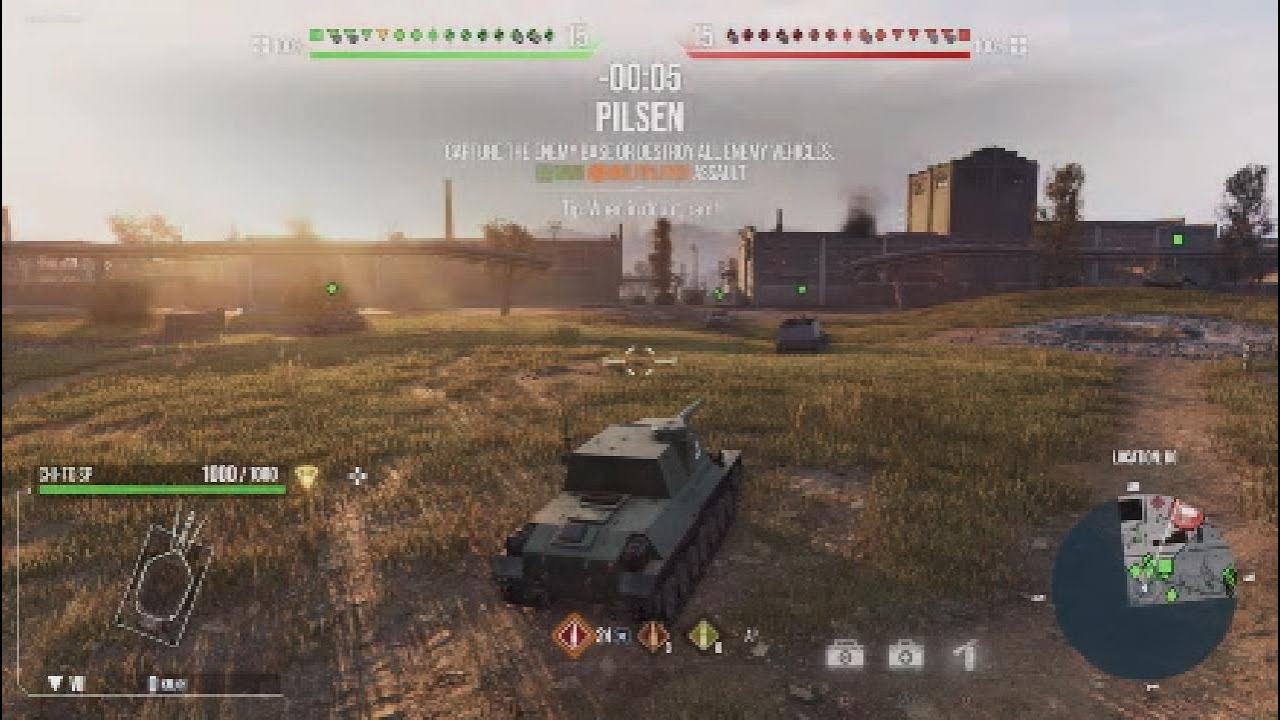 World of Tanks Chi-to SP Tier VII Gameplay