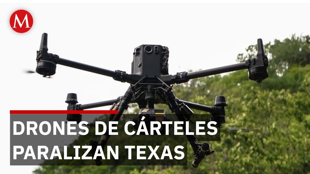 Drones de cárteles provocan cierre de espacio aéreo en El Paso, Texas
