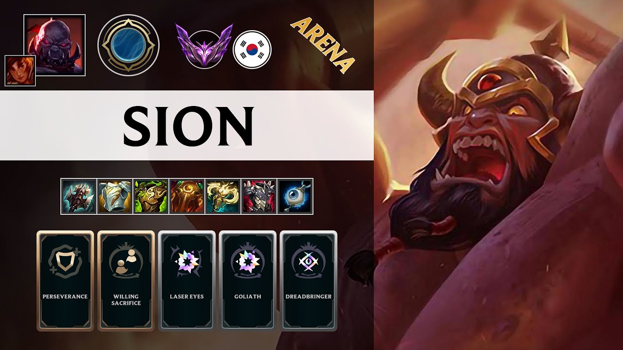Sion Arena - KR Master Patch 25.22