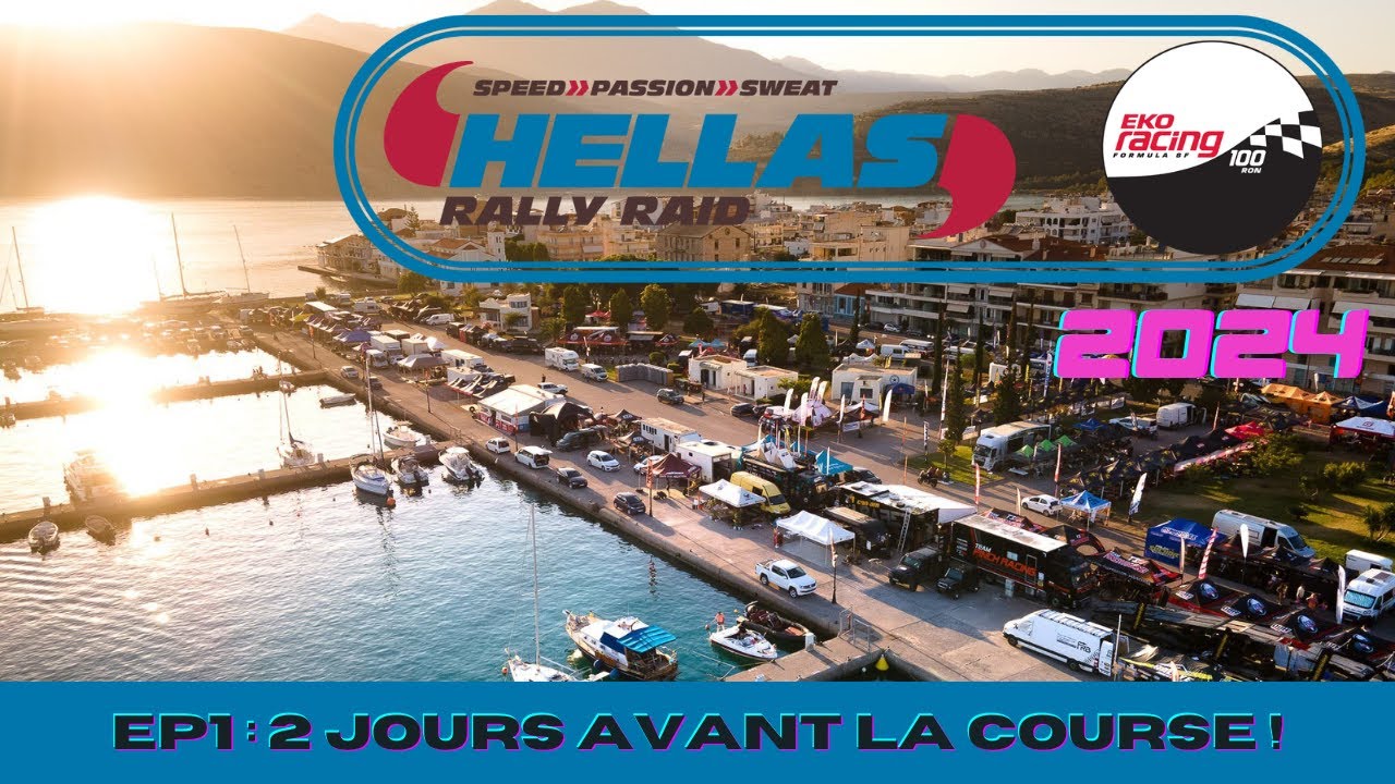 Hellas Rally 2024 Ep01 - On refait la fourche 2 jours avant la course, les contrôles !