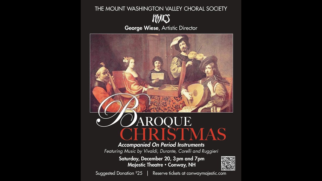 MWV Choral Society presents: A Baroque Christmas
