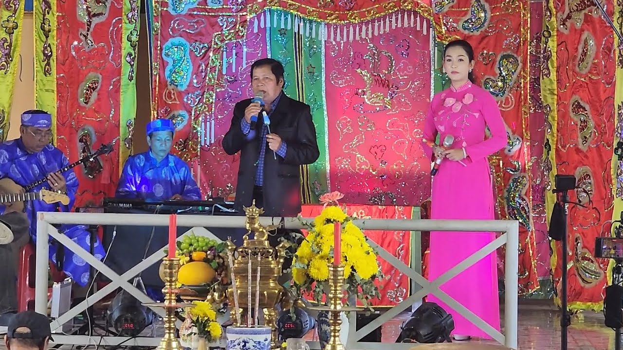 NS NGÂN GIANG VÀ NS THANH TÂM VỚI TRÍCH ĐOẠN QUÁ HAY TẠI ĐÌNH TAM PHƯỚC ĐỒNG NAI 