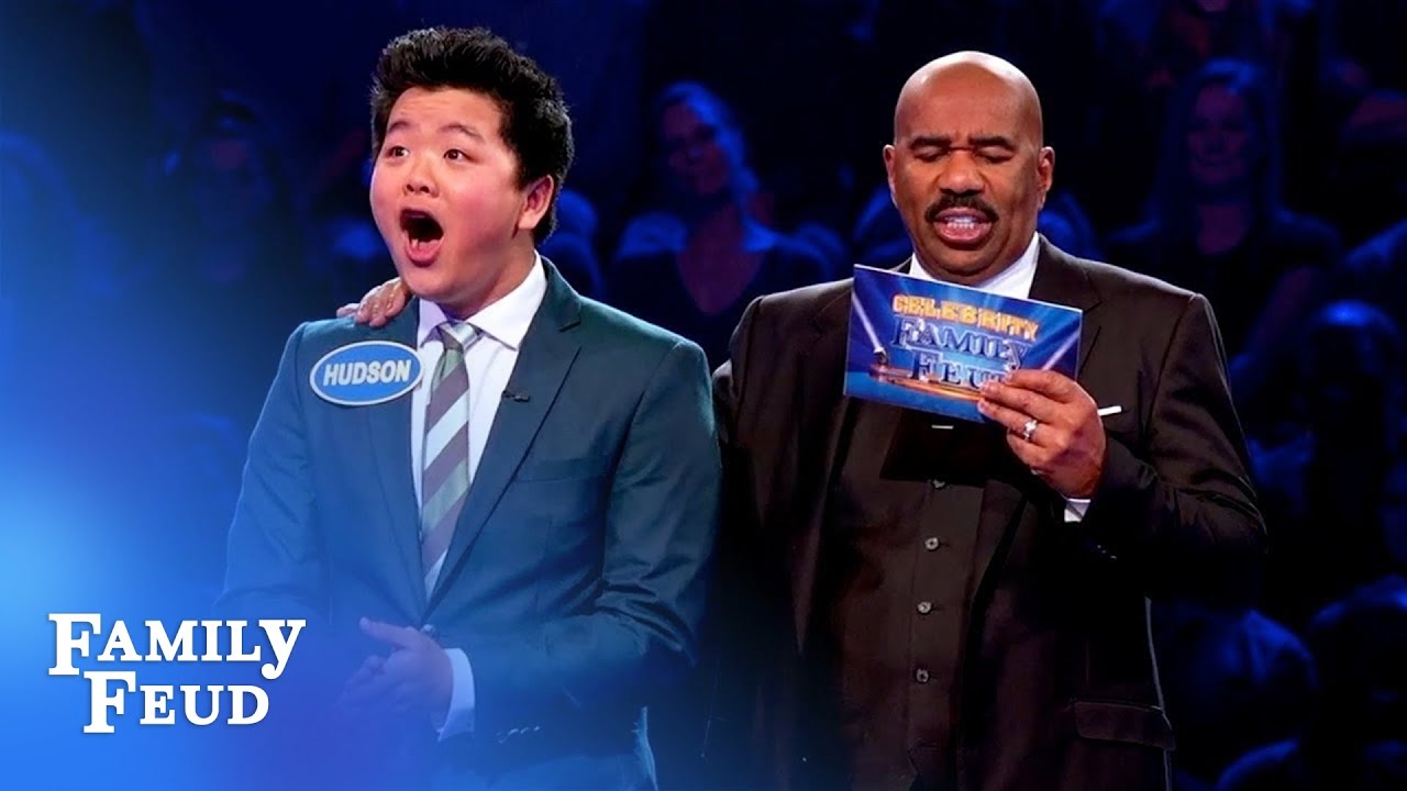 Hudson Yang and cousin Lori play Fast Money! | Celebrity Family Feud