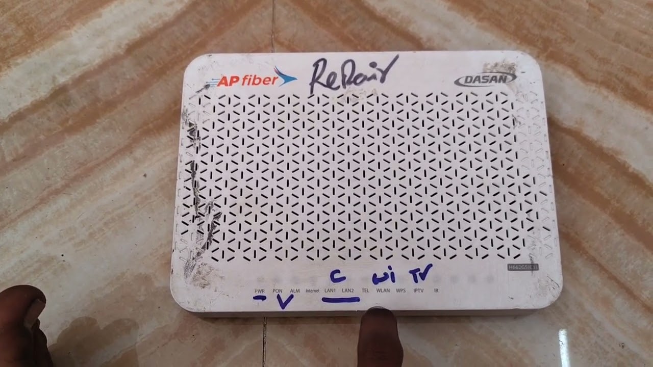 AP FIBERNET how to slow small small problems video