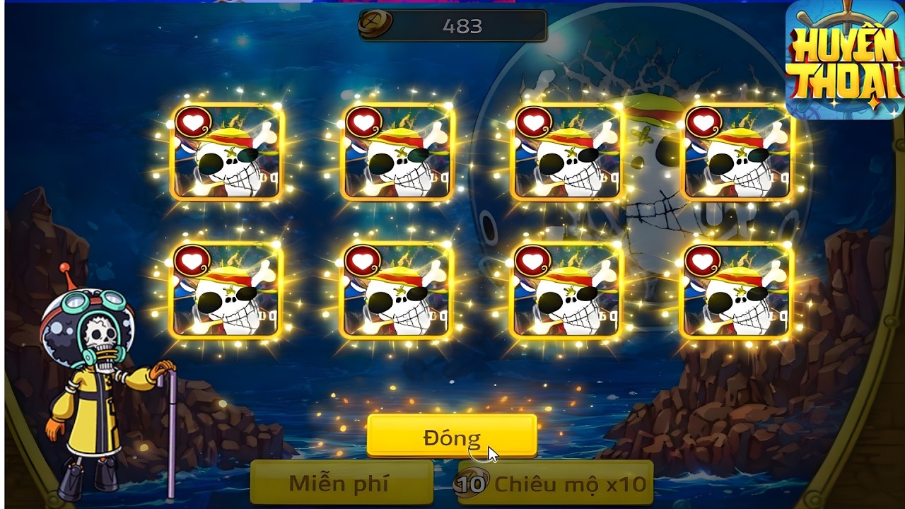 Lỗi Game Nổ x100 Mảnh Cá Voi Free - Giftcode Huyền Thoại Hải Tặc
