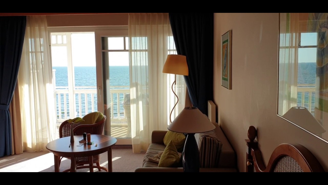 Bansin Usedom - Travel Charme Strandhotel - Meerblick vor dem Aufstehen