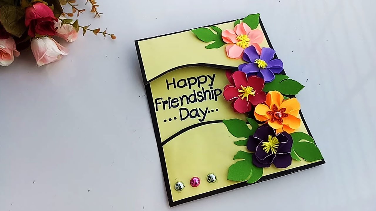 How to make Friendship special card / DIY Gift Idea