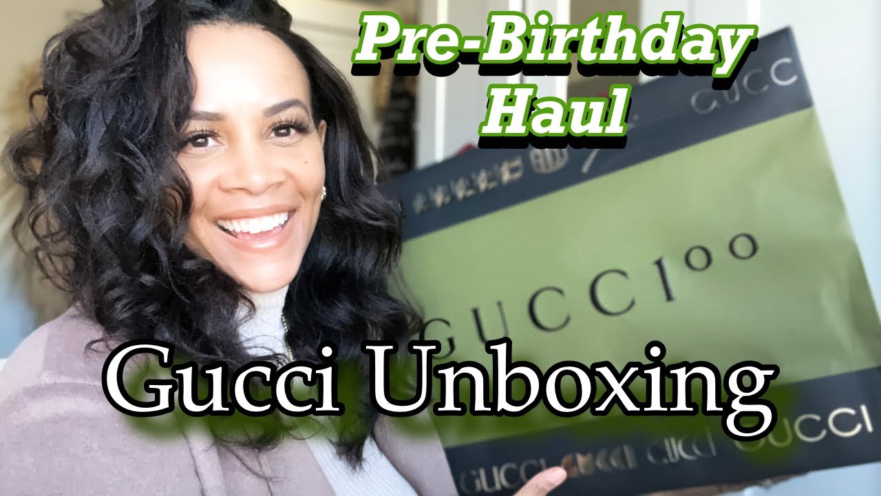 GUCCI UNBOXING & HAUL | PRE-BIRTHDAY HAUL 2022 | by Crystal Momon