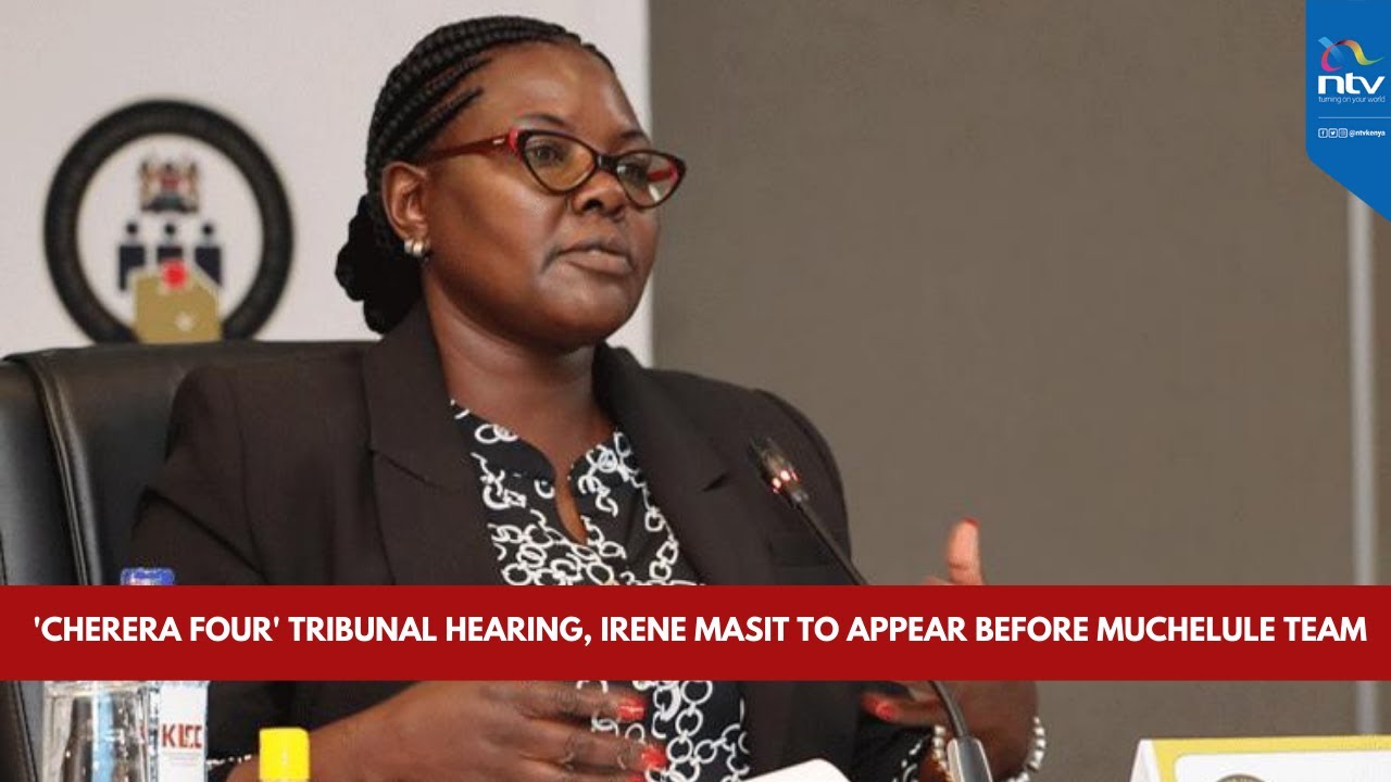 LIVE | IEBC Commissioner Irene Massit faces probe tribunal | Day 1
