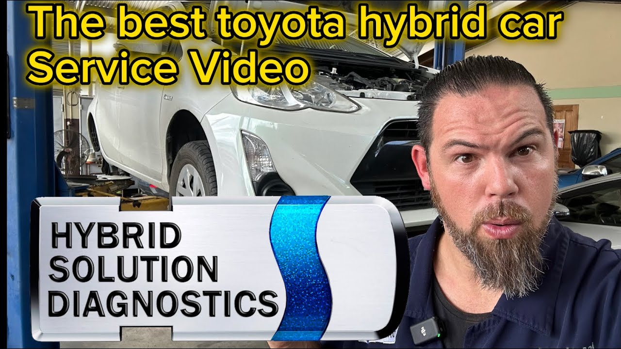Toyota hybrid car service video