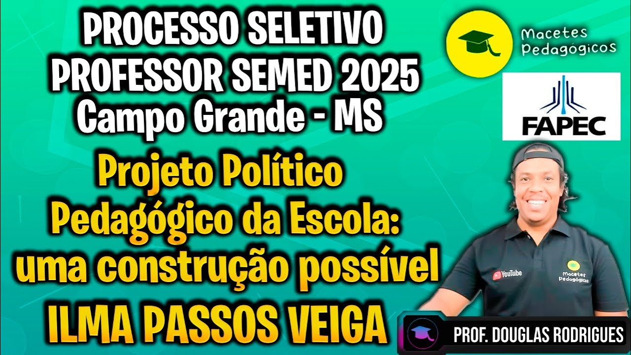 Projeto Político Pedagógico da Escola: uma construção possível - Ilma Passos Veiga - Live 493