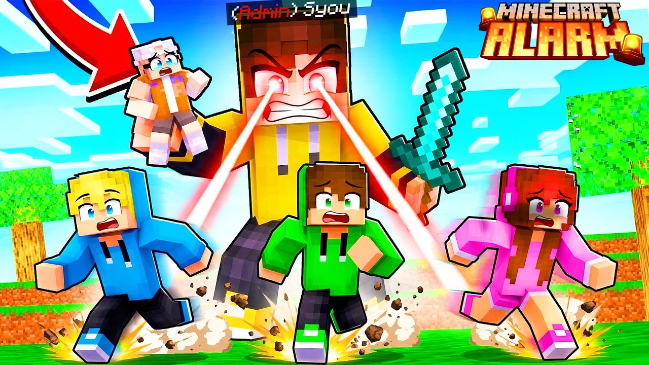 TAG 13 Minecraft ALARM 🚨Ich WERDE RIESEN XXL ADMIN und TÖTE 3 Spieler!