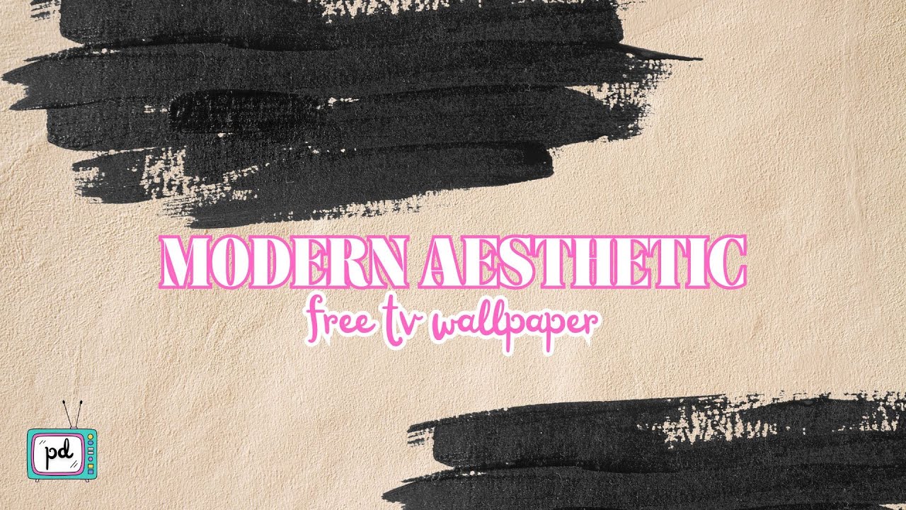 BLACK AND WHITE ABSTRACT TV WALLPAPER | MODERN AESTHETIC FREE TV WALLPAPER ART @PRIMPEDDESIGN
