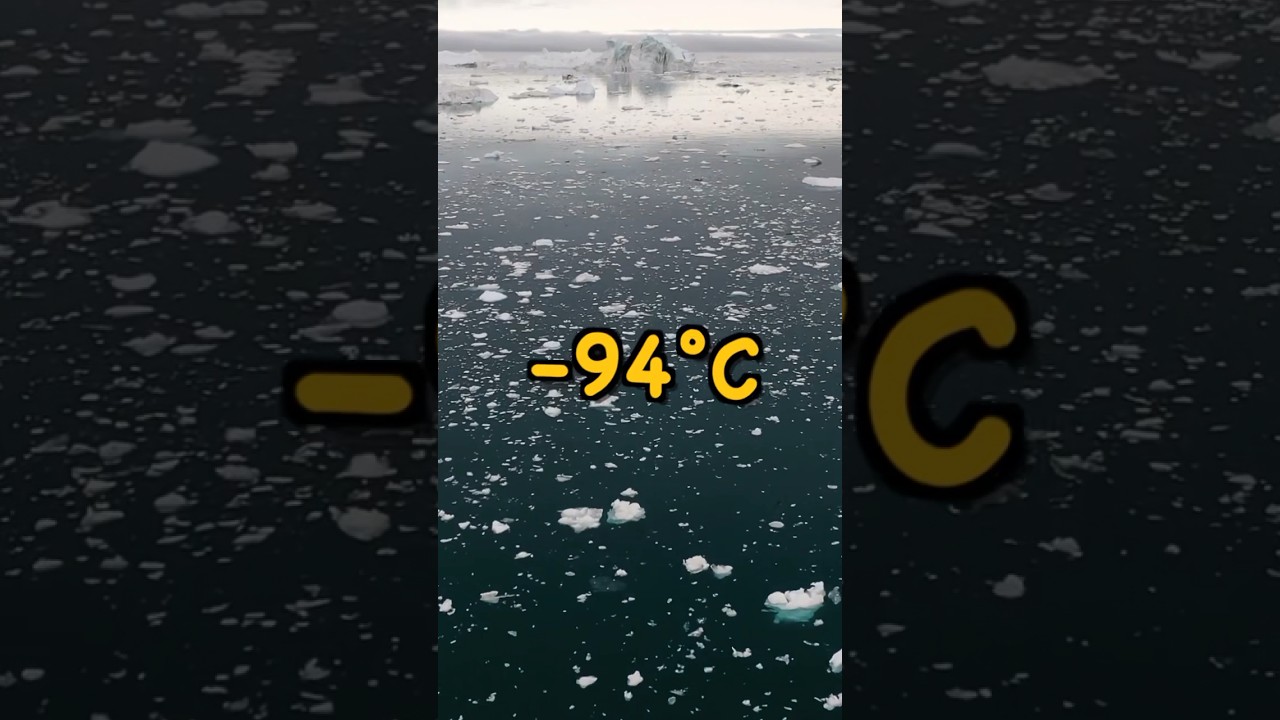 Where is the coldest place on earth? 🤔