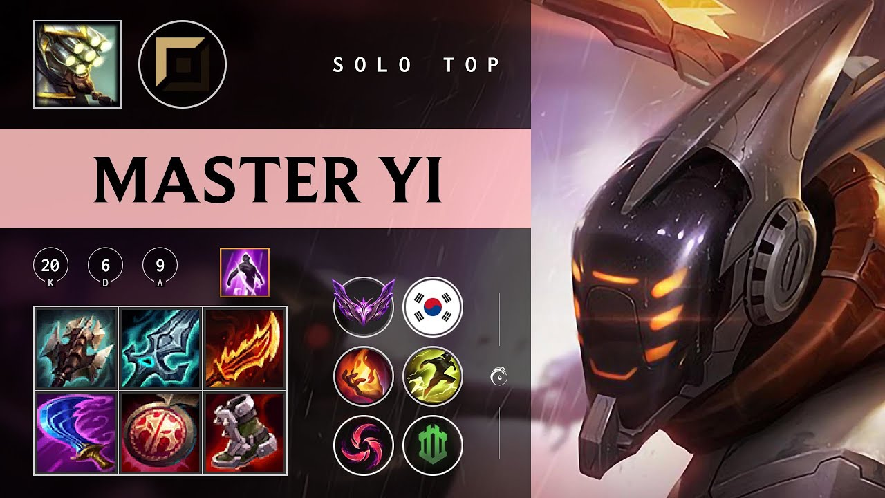 Master Yi Top vs Aurora - KR Master Patch 26.01