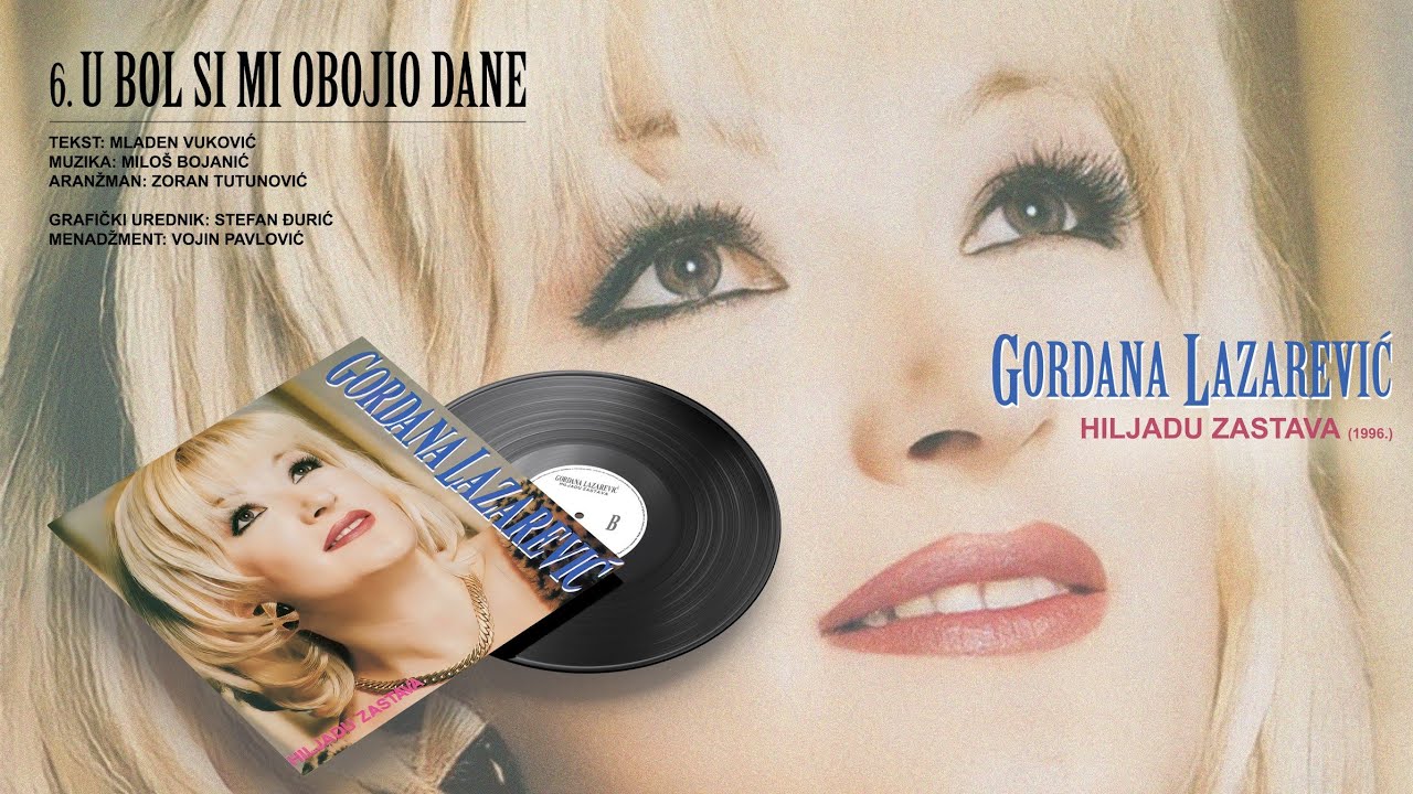 Goca Lazarević - U bol si mi obojio dane | Official Audio