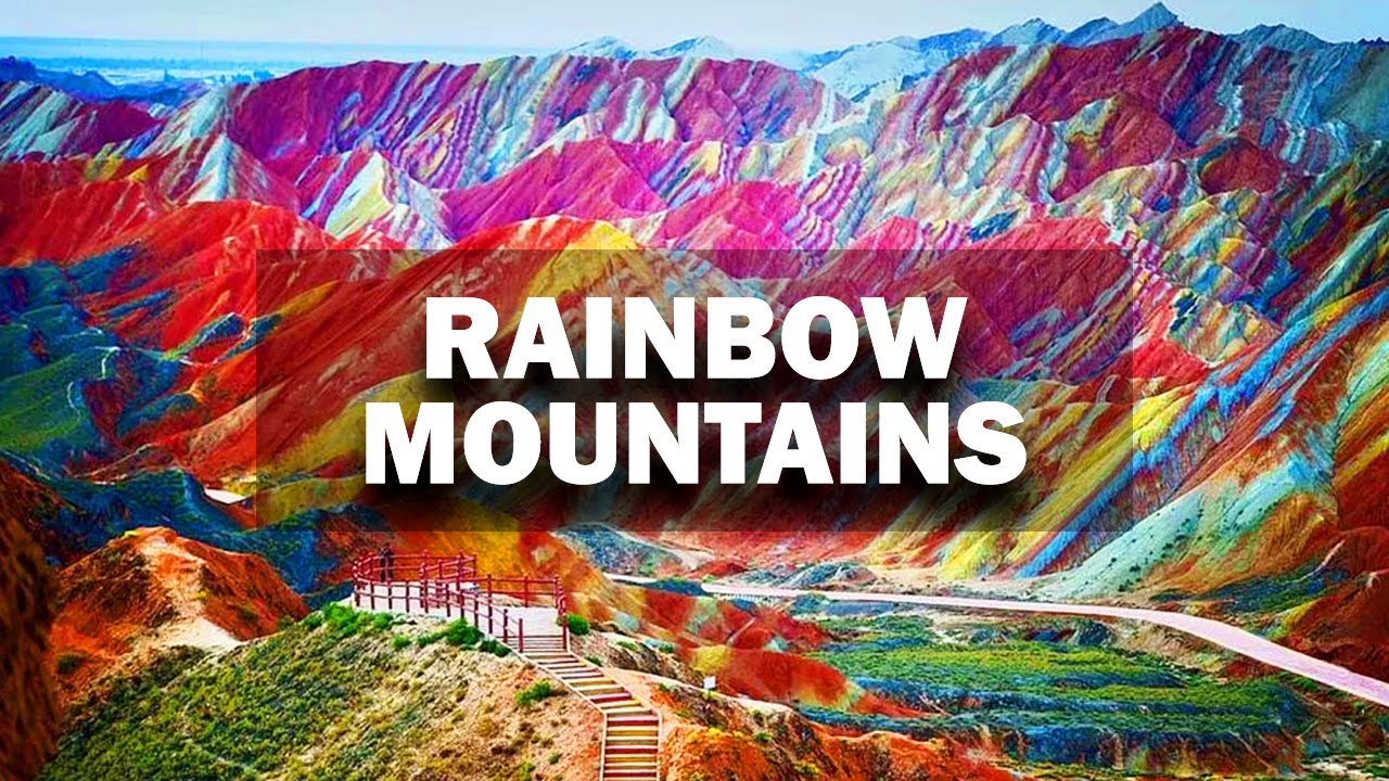 DISCOVERING the RAINBOW MOUNTAINS in CHINA