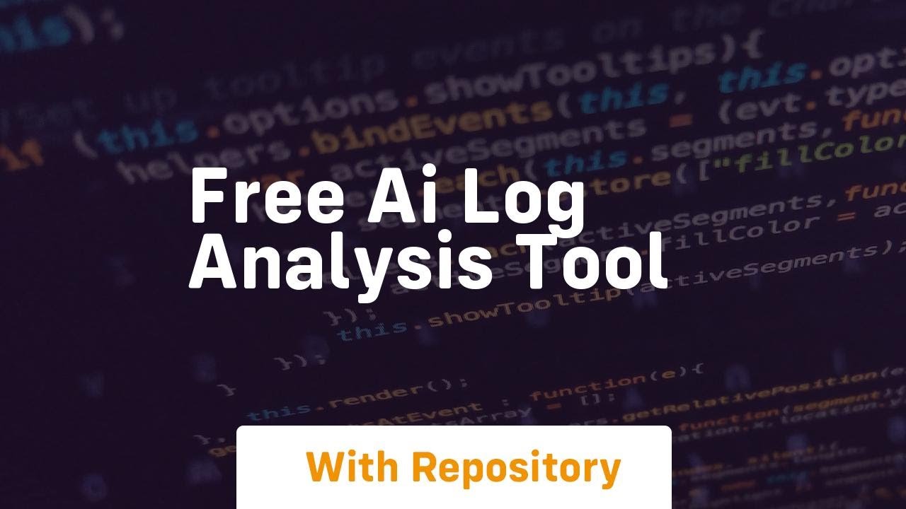 free ai log analysis tool