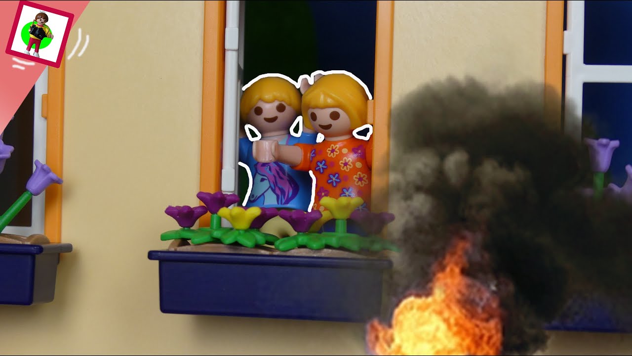 Film Playmobil « Le Feu », famille Jansen, série pour enfants