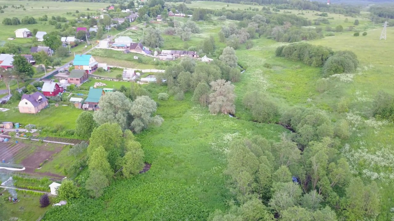 Бурцево. Полет на дроне