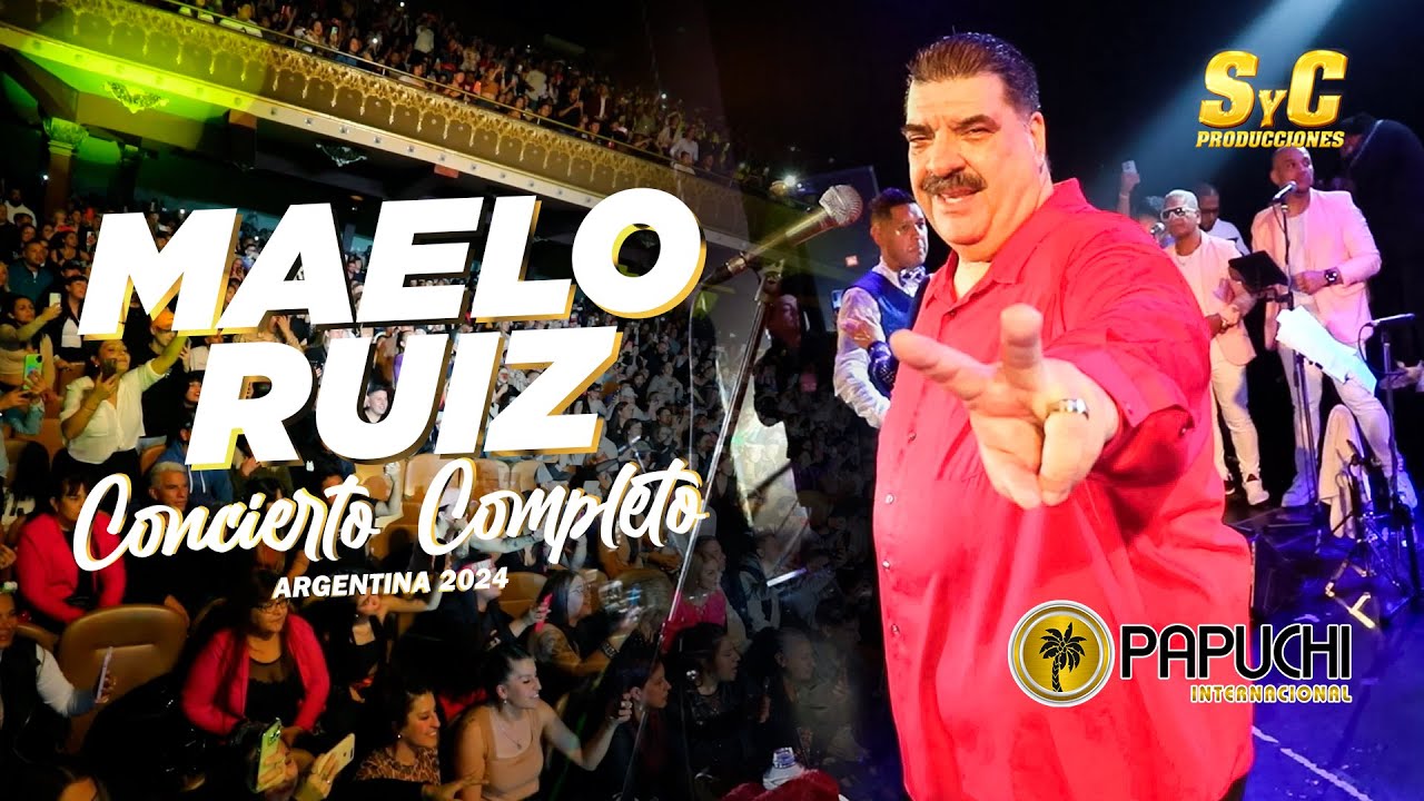 Maelo Ruiz - Concierto Completo ft. Son Latino Orquesta ► Argentina 2024 • Teatro Colonial