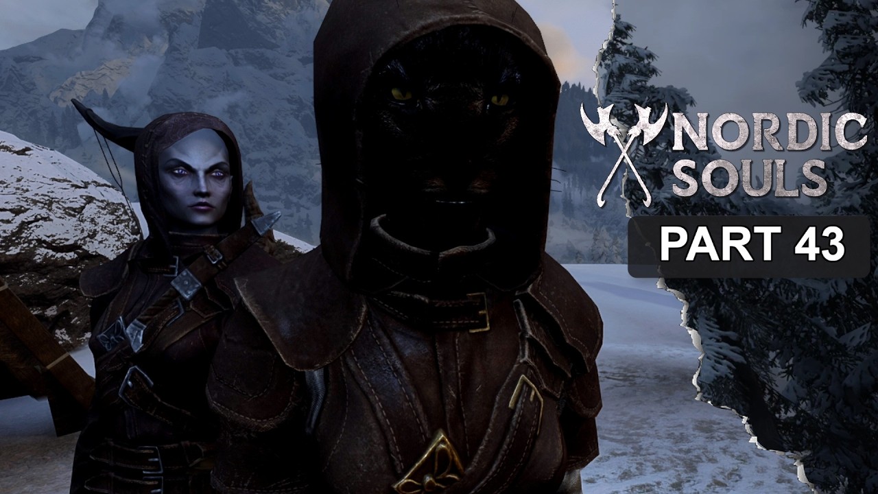 SKYRIM 1200+ MODS | Nordic Souls (Wabbajack modpack) Gameplay part 43 | PC - HD