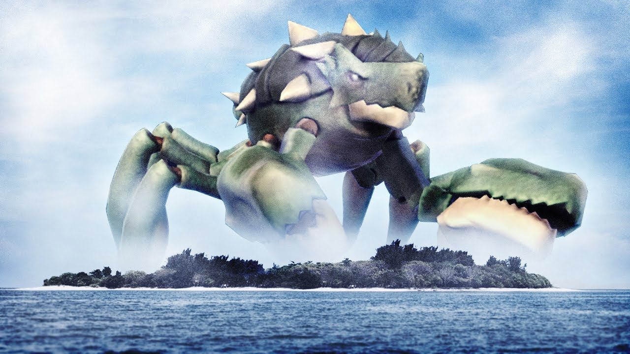 DINO CRAB TAKES OVER ISLAND!!! - King of Crabs