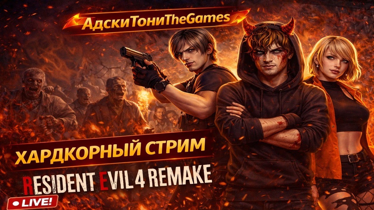 ХАРДКОР ЗА ЛЕОНА 💀 | RE4 Remake Прохождение