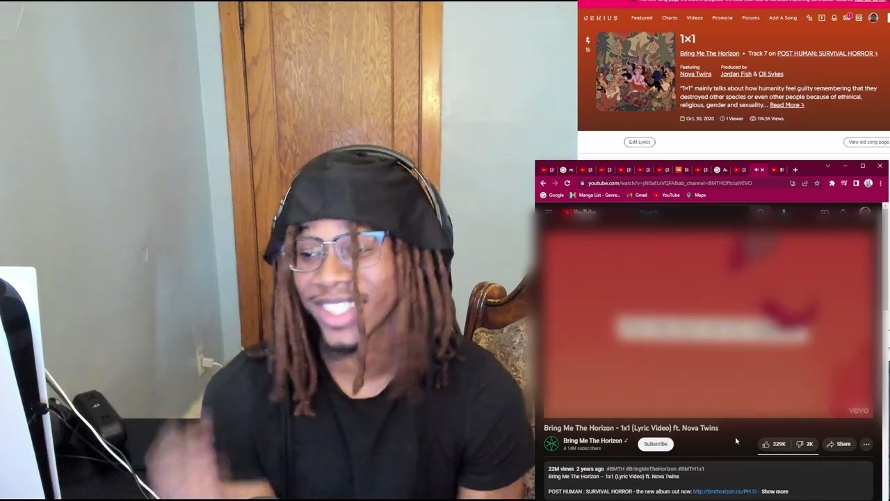 Bring Me The Horizon - 1x1 ft. Nova Twins REACTION