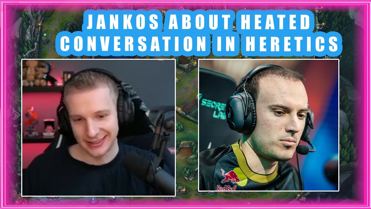 Jankos About HEATED Conversation in Heretics 👀