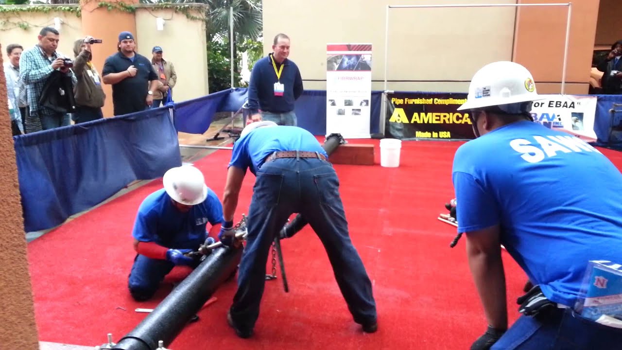 Pipe Tapping Competition @ Texas Water 2013