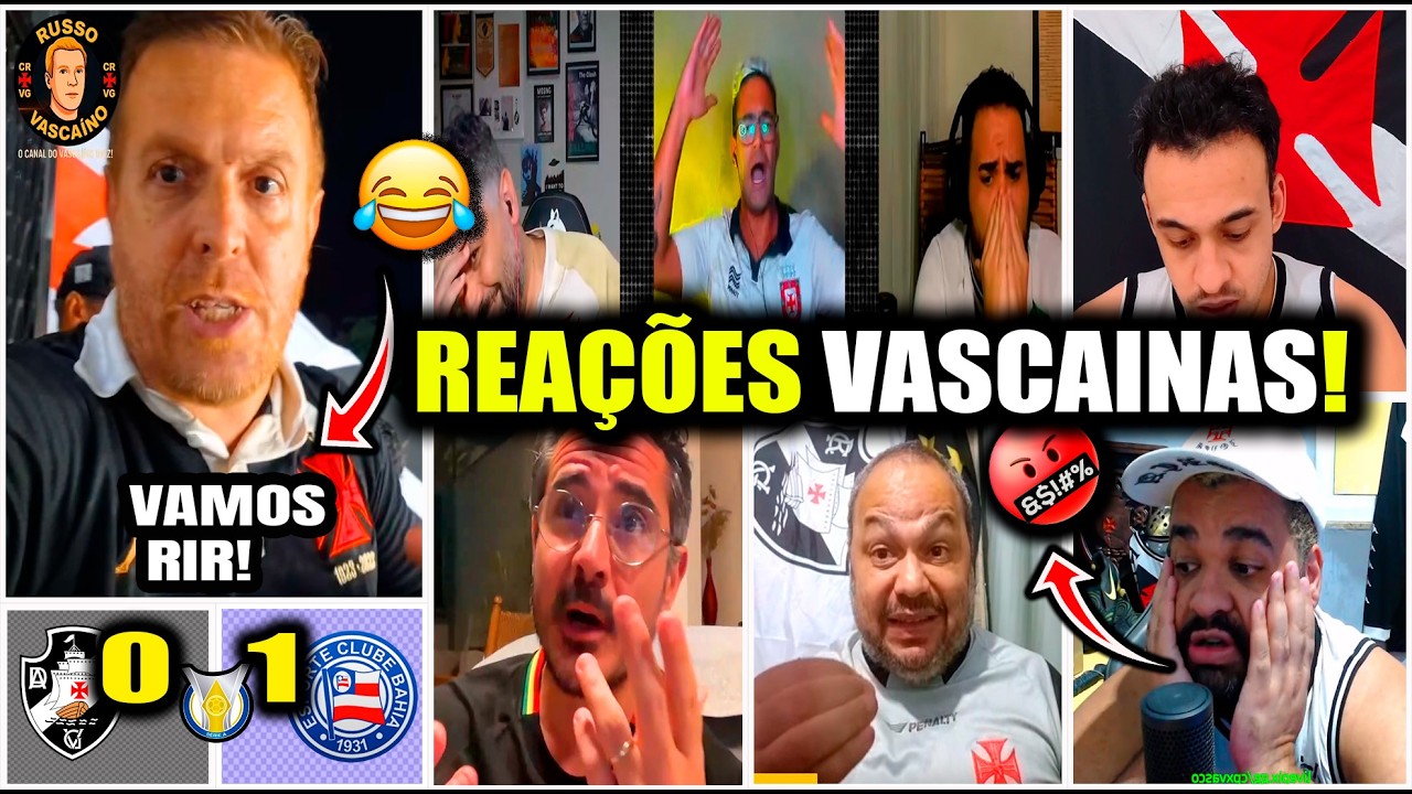 💢🤣VASCO PERDE PRO BAHIA E FANTASMA DA SÉRIE B VOLTA A ASSOMBRAR! 👻📉