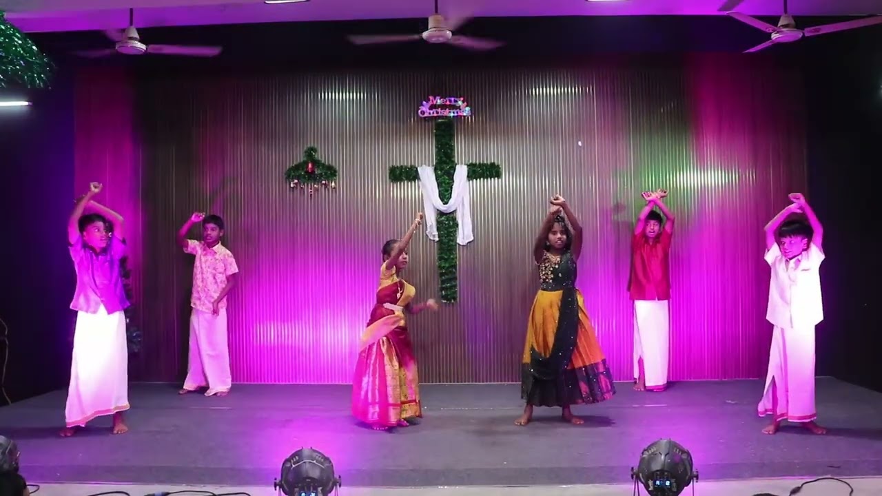 Pudhusu Pudhusu song - Peniel Blessing Center | #Mallasamudram | Christmas celebration 2025 🎄