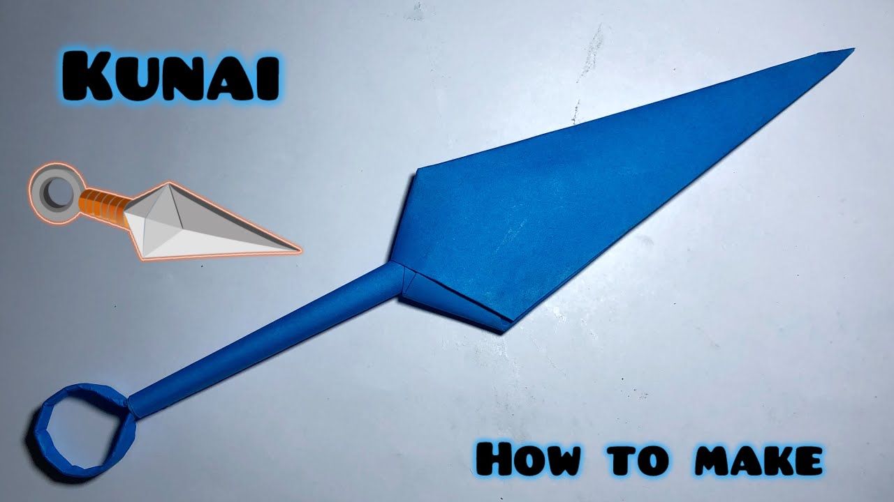  Paper Se Kunai Kaise Banaye | How to Make a Paper Kunai