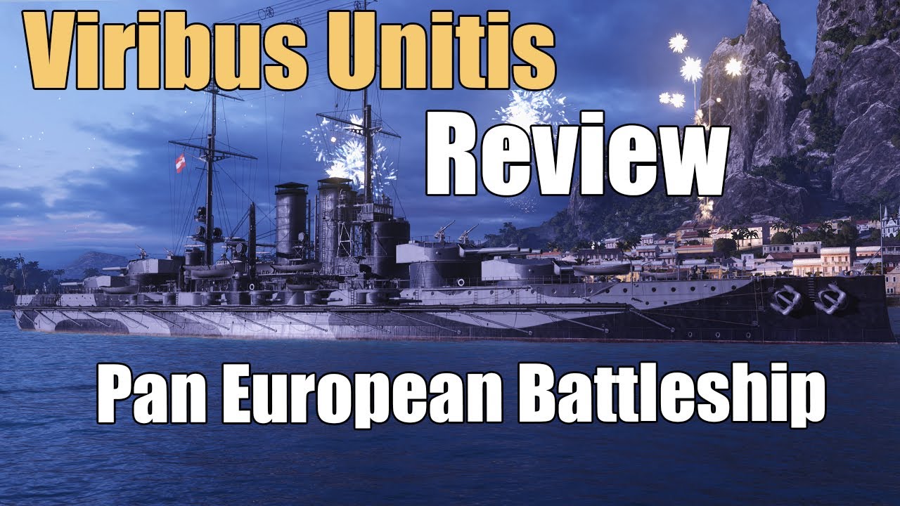 Viribus Unitis Review: Pan European Battleship | World of Warships Legends | 4k