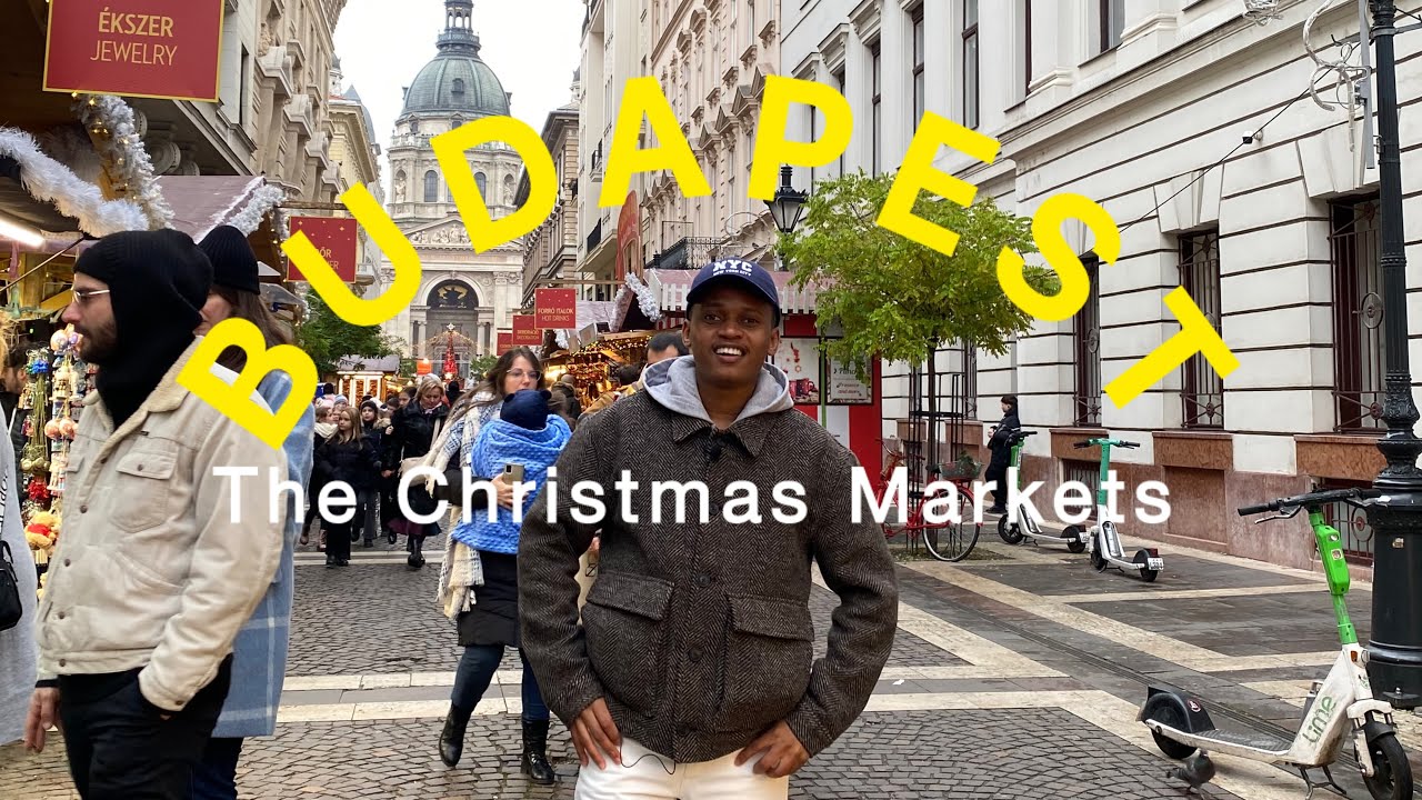 Christmas in Budapest 2025. St Stephen’s Basilica Christmas market.